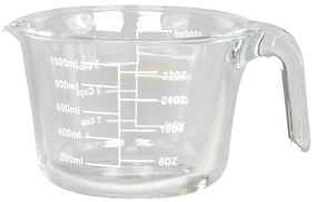 Chic Antique Sklenená odmerka Clear 1 l