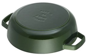 Staub Kastról STAUB so samopodlievacou pokrievkou 28 cm zelený 3,7l