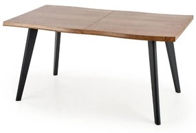 Jedálenský stôl Dickson 150 cm, dub / čierna