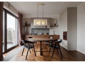 Globo 15698H3M - Luster na lanku GORLEY 2xE27/60W/230V zlatá