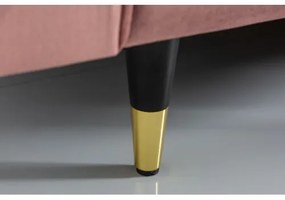 Sedacia súprava 41071 220cm Cozy - Zamat Starorúžová  - Komfort-nábytok