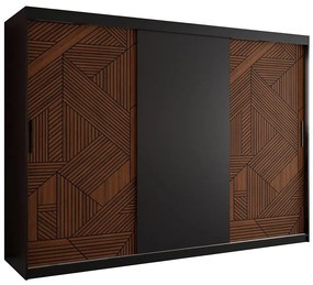 Skriňa Malakka 250 čierna