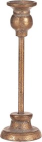Kovový svietnik 23 cm zlatý FUP521