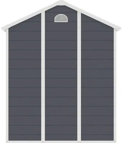 Plastový záhradný domček Rojaplast Ave D 176 x 180 cm sivý