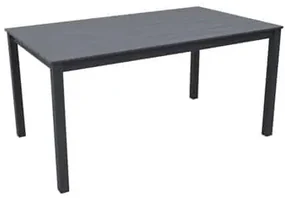 Záhradný stôl CALVIN hliník/ polywood šedý