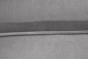 Rohová sedačka Adan II 260 cm sivý zamat