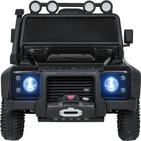 Elektrické autíčko Land Rover Defender 110 SVX čierne