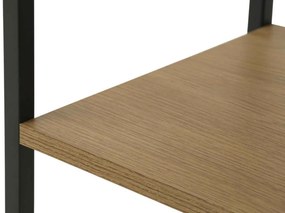 Dizajnový odkladací stolík Valenzuela 40 cm vzor dub
