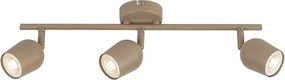 Rabalux 73100 - Bodové svietidlo LIANET 3xGU10/15W/230V béžová