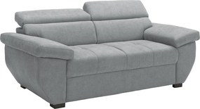 Dvojsedák Speedway, svetlo šedá látka