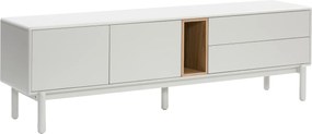 Teulat Corvo skrinka pod tv - Biela - 180 cm