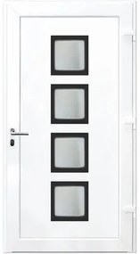 Vchodové dvere Smart A08 110 P biele