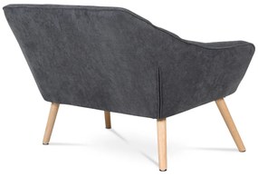 Dvojmiestna pohovka AK-322 GREY2, sivá