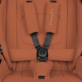 Lionelo - Kombinovaný kočík 3v1 MIKA PLUS hnedo-hrdzavý