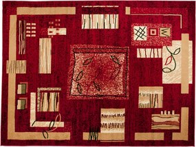 TA Koberec 5067D ČERVENÝ ATLAS PP Rozmer: 60x100 cm