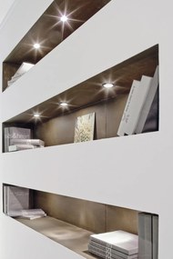 EGLO Zápustné kúpeľňové bodové LED svietidlo PINEDA, strieborné