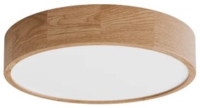 Kúpeľňové stropné svietidlo CLEO 4xE27/24W/230V IP54 pr. 47,5 cm dub