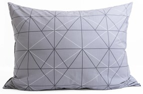Bavlnená obliečka na vankúš Renforcé 70 × 90 cm – Sebastian sivá