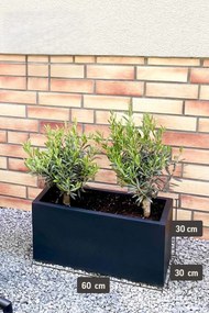 Hrantík MAXI, sklolaminát, šírka 60 cm, antracit