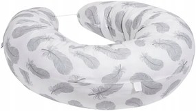 Dojčiaci vankúš BABYMAM PREMIUM - Pierka s bielou