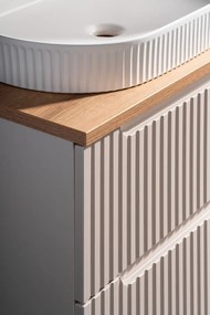 Umyvadlová skříňka Nova Cashmere 82-80-2S kašmírová