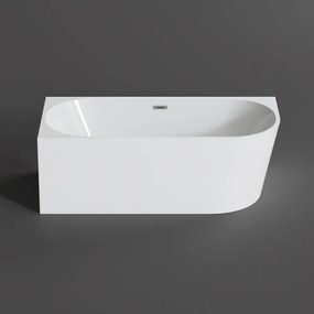 CORNER polo-voľne stojaca vaňa do rohu, ľavá, biela, 150x75x58 cm