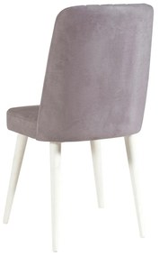 Jedálenský set Bimuvo 4 (biela + sivá) (pre 4 osoby). Vlastná spoľahlivá doprava až k Vám domov. 1095045