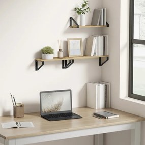 Sada troch nástenných políc LWS033B88