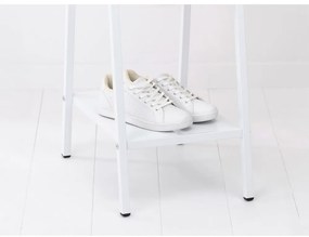 Biely oceľový stojan na oblečenie Linn – Brabantia