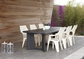 ALLIBERT DANTE záhradná stolička, 57 x 57 x 79 cm, grafit 17187058