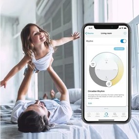 SADA 2x LED RGBW stmievateľné žiarovky A60 E27/9W/230V 2200-6500K Wi-Fi + diaľkový ovládač - WiZ