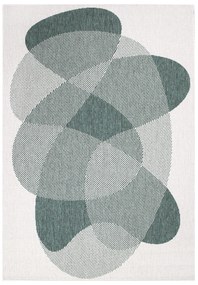 Dekorstudio Obojstranný koberec na terasu DuoRug 5835 - zelený Rozmer koberca: 80x150cm