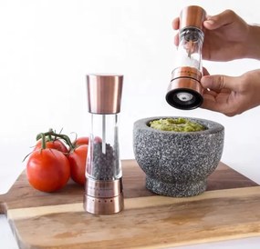 Cole&Mason - Sada mlynčekov na soľ a korenie DERWENT 2 ks 19 cm meď