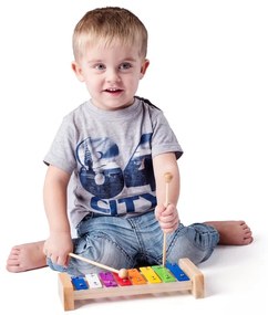 Woody Kovový xylofón