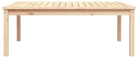 vidaXL Záhradný stolík 121x82,5x45 cm borovicový masív-