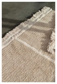 Béžový bavlnený behúň 80x230 cm Duetto Sage – Lorena Canals