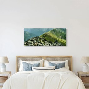 Obraz - Horská krajina (120x50 cm)