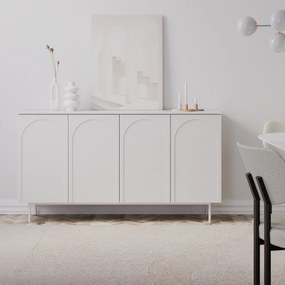 Komoda HELENE 161 cm bílá