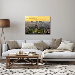 Obraz - Panoráma Paríža (70x50 cm)