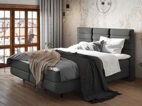 Manželská posteľ 160cm Cereales (tmavosivá)