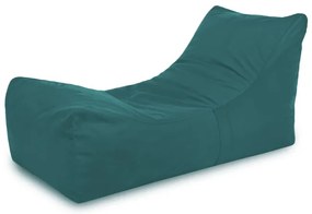 Leňoška LOUNGE ATENA plyš blekit