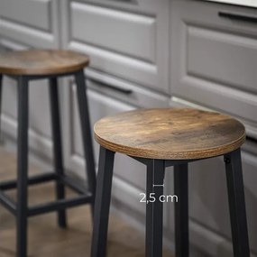Set dvoch barových stoličiek LBC032B01 (2 ks)