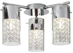 Rabalux 2195- Kúpeľňové stropné svietidlo NIAGARA 3xE14/40W/230V IP44