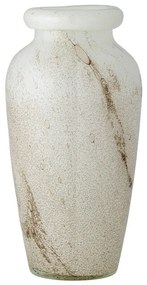 Biela sklenená váza Lenore – Bloomingville