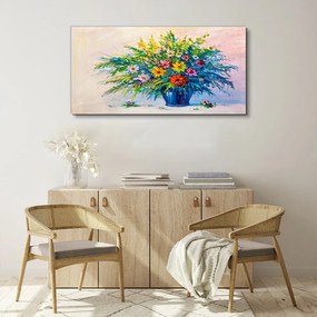 Obraz na plátne abstrakcie kvety