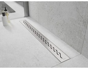 Mexen Flat 360 ° M18 rotačný lineárny odtok 80 cm chróm - 1023080-40