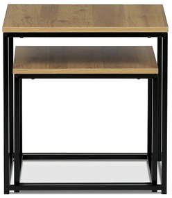 Autronic BONTEC Odkladací stolík 50x50cm, mdf, divoký dub, AF-076 OAK Farba: Prírodné