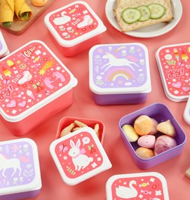 A Little Lovely Company - súprava štyroch desiatových škatuliek - zábava