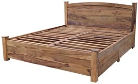 furniture-nabytek.cz - Posteľ z masívu 180x200 s úložným priestorom