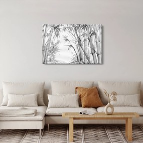 Obraz - Bambusový les (90x60 cm)